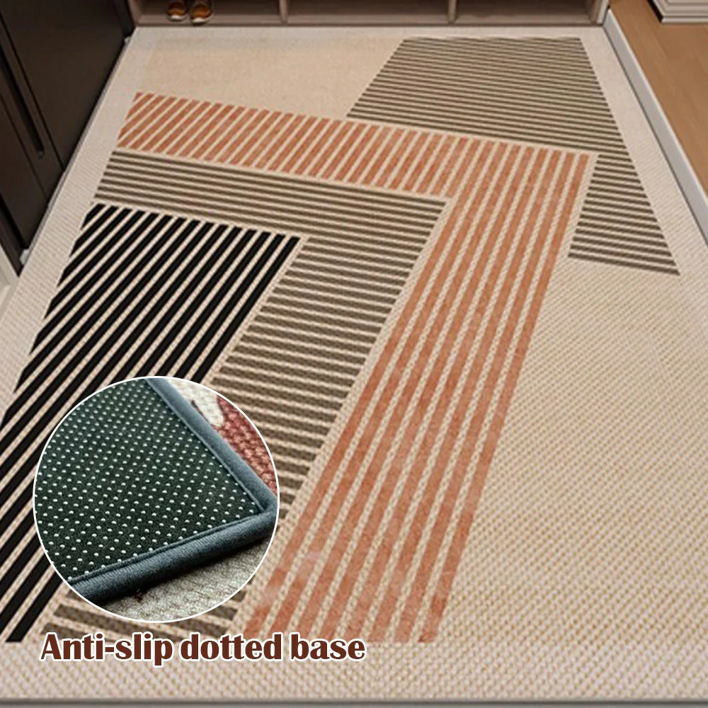 LIVARA Floor Rugs 160/200cm Belgian Velvet, Non-Fraying, Soft and Dense, Easy to Clean, Anti-Slip Backing - Image 3