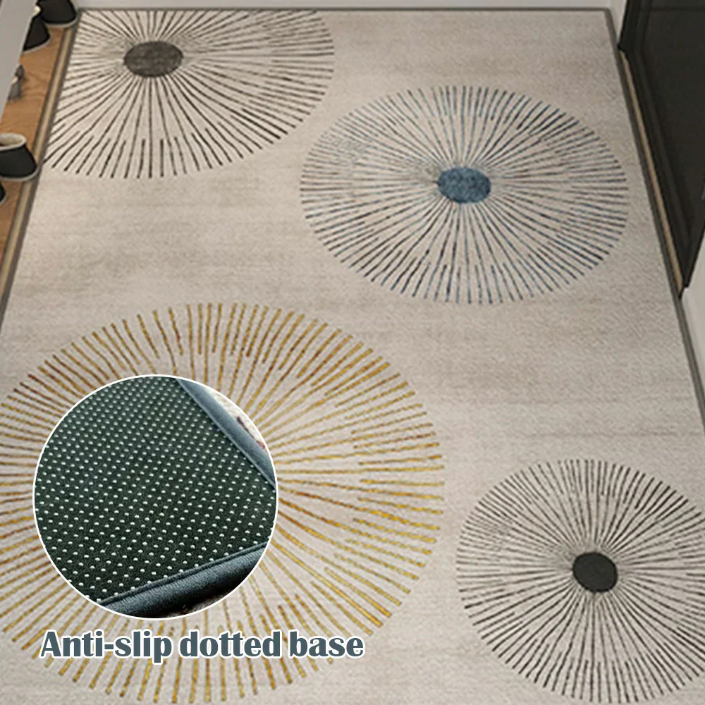 LIVARA Floor Rugs 140/160cm Belgian Velvet, Soft, Dense Weave, Stain-Resistant, Anti-Slip Backing - Image 3