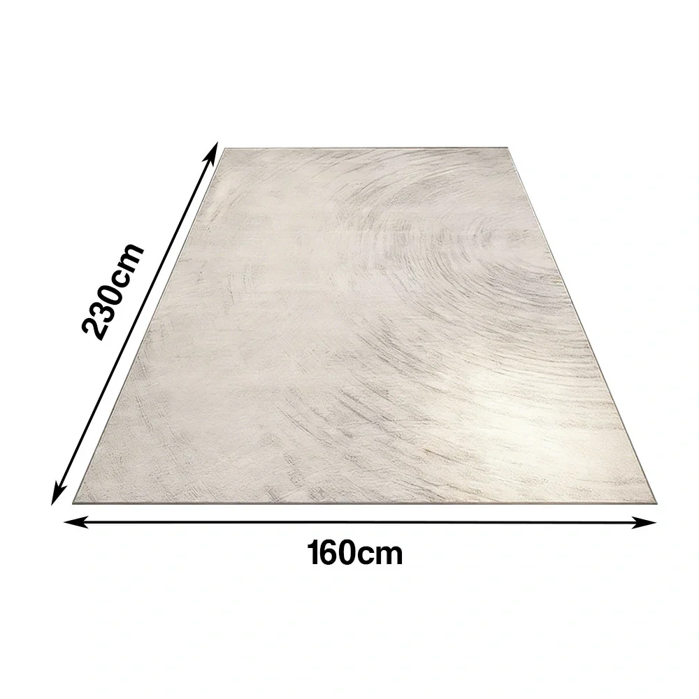 LIVARA Floor Rugs 140/160cm Belgian Velvet, Soft, Durable, High-Density Weave, Anti-Slip Backing - Image 6