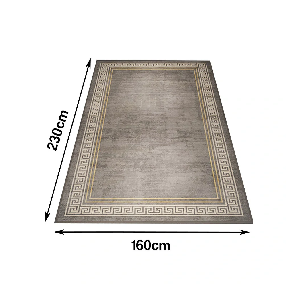 LIVARA Floor Rugs 140/160cm High-Density Weave, Non-Fraying, Soft Texture, Easy to Clean, Anti-Slip Backing - Image 6