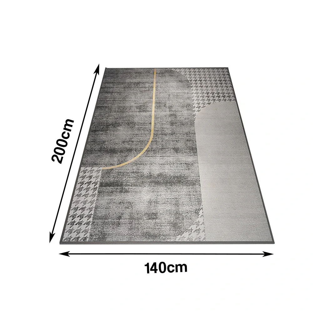 LIVARA Floor Rugs 140/160cm High-Density Weave, Soft, Durable, Stain-Resistant, Anti-Slip Backing - Image 5