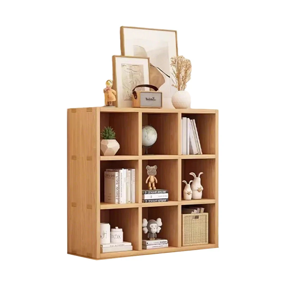 LIVARA Solid Wood 3-Tier Storage Shelf - Large Capacity Open Cubby Design, Space-Saving Home & Kids Organiser - Natural Wood - Image 6