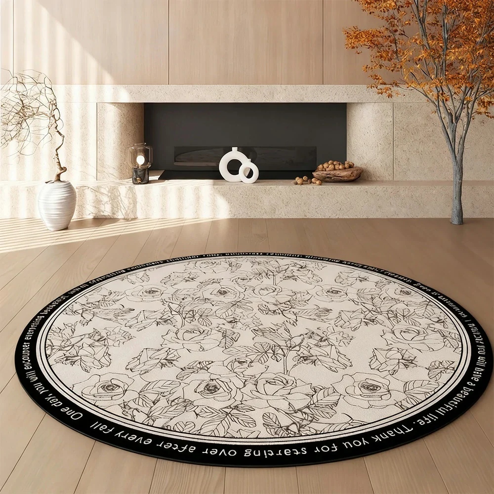 LIVARA 200cm Floor Rugs Theme Vintage Floral Garden Premium Woven Yarn Comfortable Feel Stain Protection Quiet Anti Slip Base - Image 2