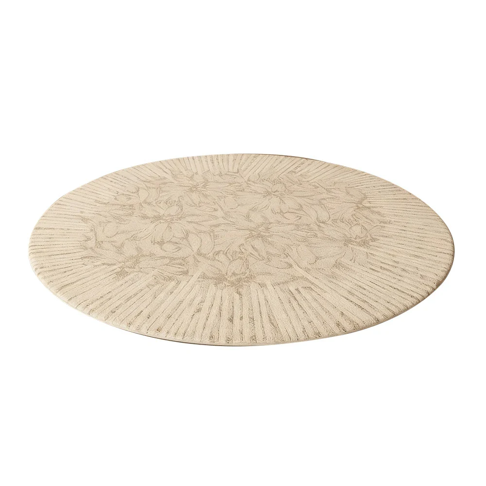 LIVARA 200cm Floor Rugs Theme Light Trace Floral Shadow Premium Woven Yarn Comfortable Feel Stain Protection Quiet Anti Slip Base