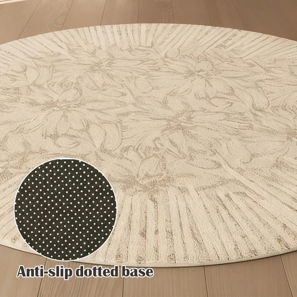 LIVARA 200cm Floor Rugs Theme Light Trace Floral Shadow Premium Woven Yarn Comfortable Feel Stain Protection Quiet Anti Slip Base - Image 3