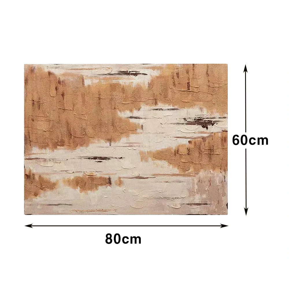 LIVARA Hand-Painted Oil Painting 60/80/120cm - Balanced Abstract Wall Art That Combines Luxury Finish with Natural Texture - Image 5