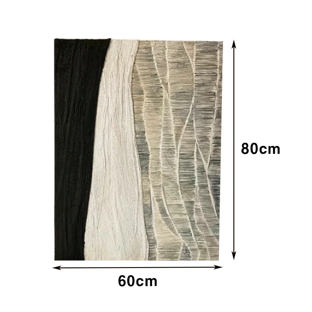 LIVARA Hand-Painted Oil Painting 60/80/120cm - Elegant Wall Art with Textured Layers and Muted Hues for Subtle Luxury - Image 5