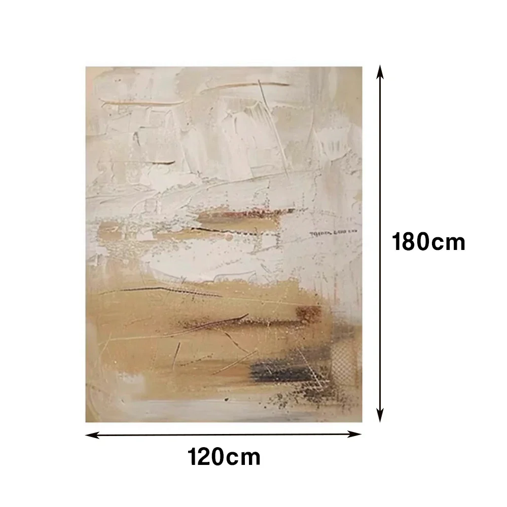 LIVARA Hand-Painted Oil Painting 60/80/120cm - Modern Textured Canvas in Calm Shades Creating Peaceful and Stylish Ambience - Image 7
