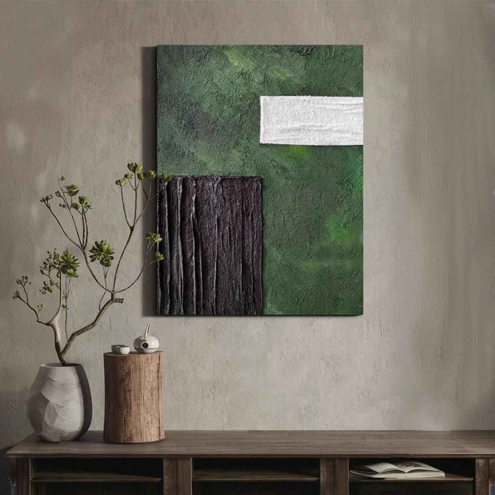 LIVARA Hand-Painted Oil Painting 60/80/120cm - Calming Modern Painting That Complements Minimalist and Natural Interiors - Image 2