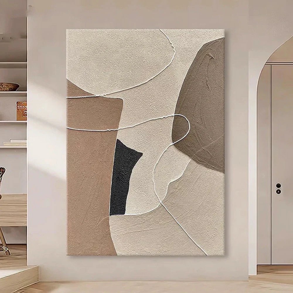 LIVARA Hand-Painted Oil Painting 60/80/120cm - Premium Oil Texture with Soft Brush Lines Brings Tranquility and Warmth - Image 4