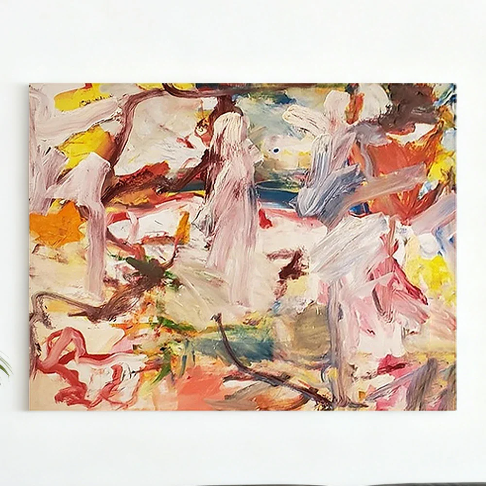 LIVARA Hand-Painted Oil Painting 60/80/120cm - Neutral Hand-Painted Art Designed to Bring Calm and Soft Elegance to Living Rooms - Image 3