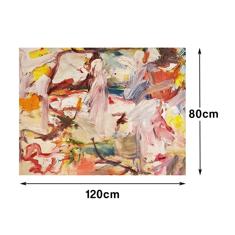 LIVARA Hand-Painted Oil Painting 60/80/120cm - Neutral Hand-Painted Art Designed to Bring Calm and Soft Elegance to Living Rooms - Image 6