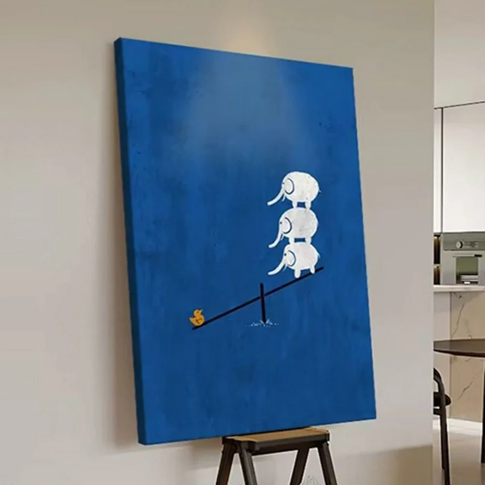 LIVARA Hand-Painted Oil Painting 60/80/120cm - Soft Toned Canvas with Delicate Brushwork Perfect for Bedrooms and Hallways - Image 2