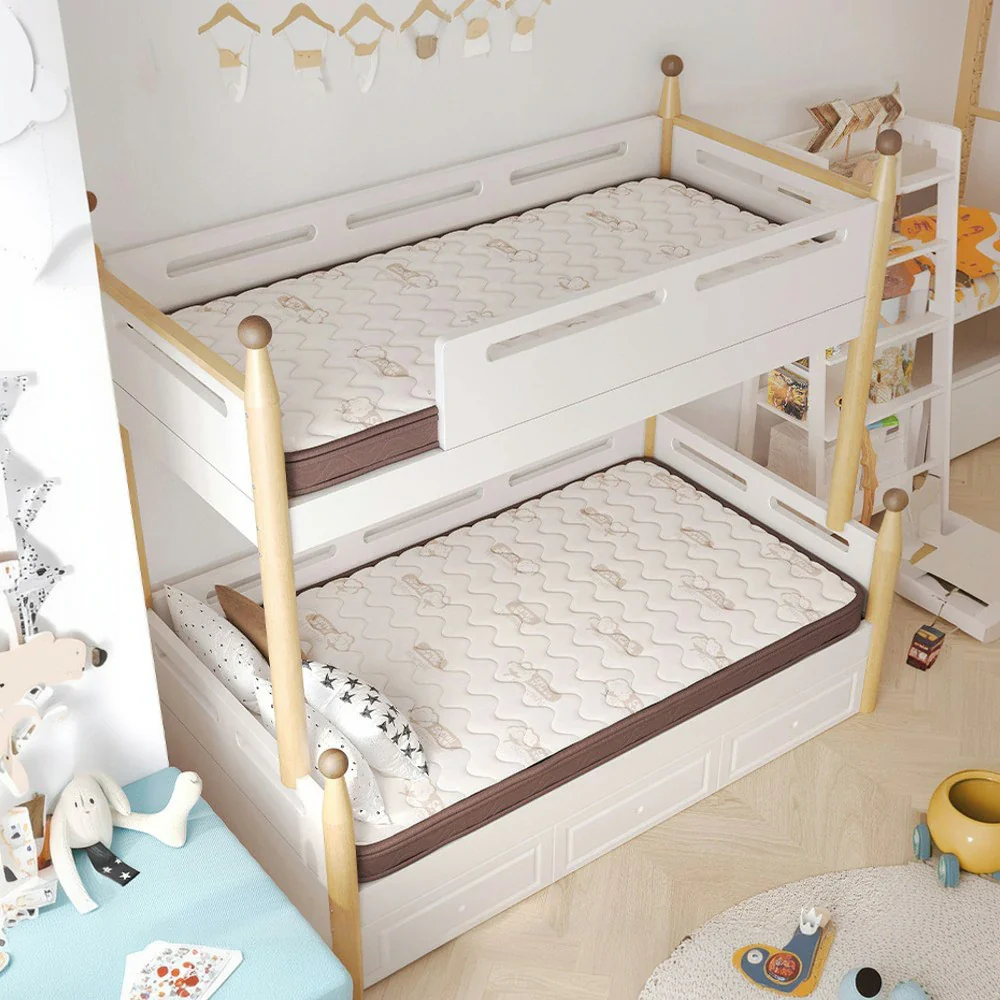 LIVARA Latex Coir Mattress 120/150/180cm - 10cm Thick, Resilient Support, Antibacterial, Breathable Cotton Surface, Safe Rounded Corners - Image 4