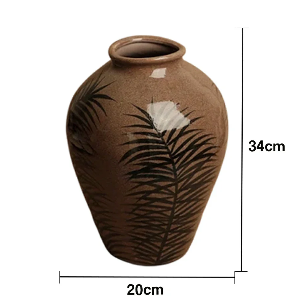 LIVARA Ceramic Vase Ornament Branch-Whisper Inspired Motif Decorative Art Vessel Matte Ceramic Organic Textured Finish - Image 5