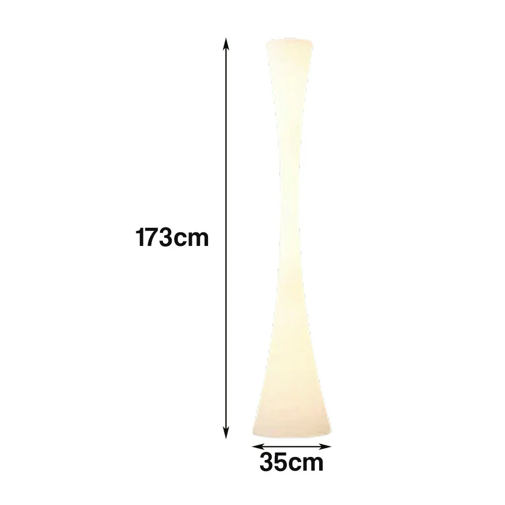 LIVARA Floor Lamp Flicker-Free Eye-Care Lighting Iron Body High-Transparency Shade Stable Base - Image 5