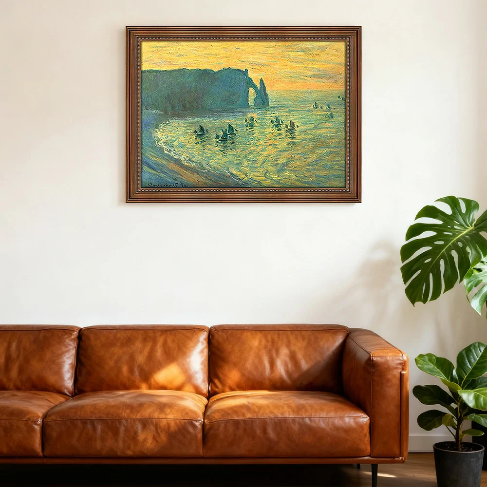 LIVARA Machine-printed Oil Painting 50/80/150cm - Minimalist Wall Art Highlighting Soft Tones and Clean Geometric Balance - Image 4