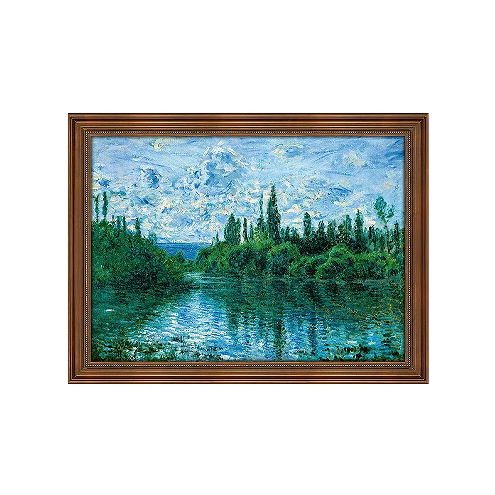 LIVARA Machine-printed Oil Painting 50/80/150cm - Soft Neutral Canvas Design with Gentle Transitions and Elegant Details