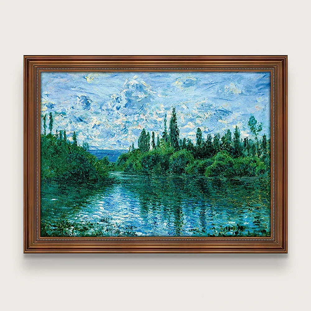 LIVARA Machine-printed Oil Painting 50/80/150cm - Soft Neutral Canvas Design with Gentle Transitions and Elegant Details - Image 3
