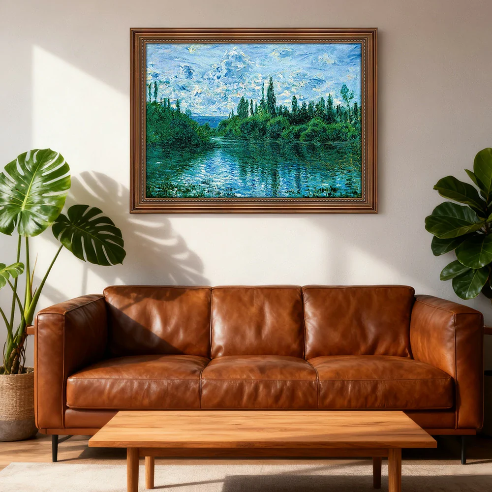 LIVARA Machine-printed Oil Painting 50/80/150cm - Soft Neutral Canvas Design with Gentle Transitions and Elegant Details - Image 4