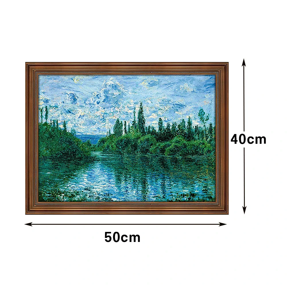 LIVARA Machine-printed Oil Painting 50/80/150cm - Soft Neutral Canvas Design with Gentle Transitions and Elegant Details - Image 5