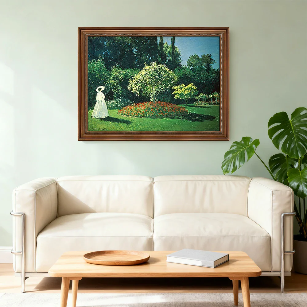 LIVARA Machine-printed Oil Painting 50/80/150cm - Soft Textured Canvas Wall Art Crafted to Complement Clean Modern Interiors - Image 4