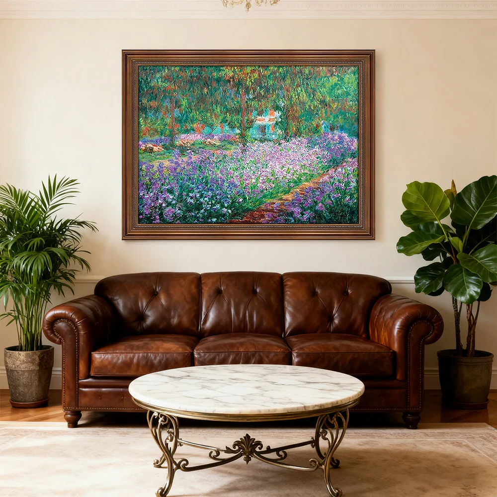 LIVARA Machine-printed Oil Painting 50/80/150cm - Elegant Canvas Painting Featuring Balanced Brush Lines and Soft Colour Depth - Image 4