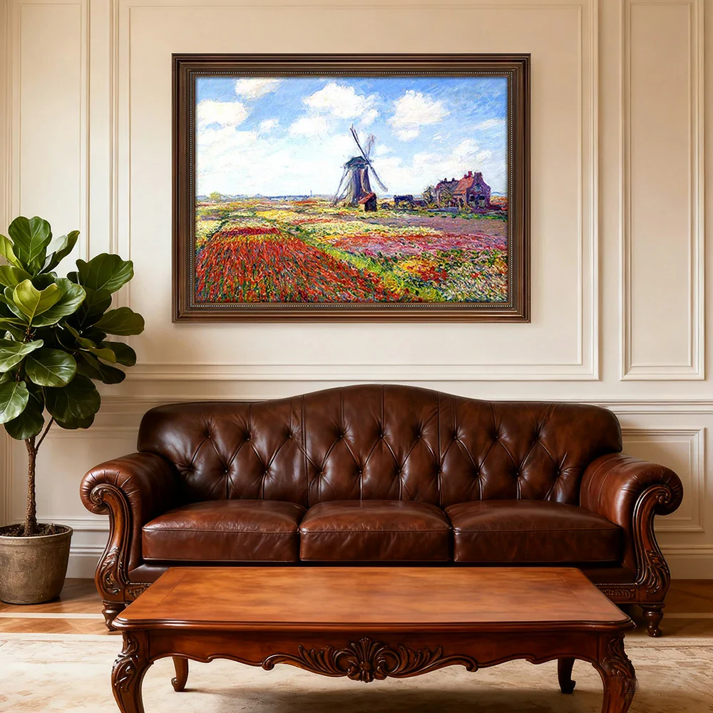 LIVARA Machine-printed Oil Painting 50/80/150cm - Soft-Toned Abstract Wall Art That Blends Comfort and Contemporary Style - Image 2