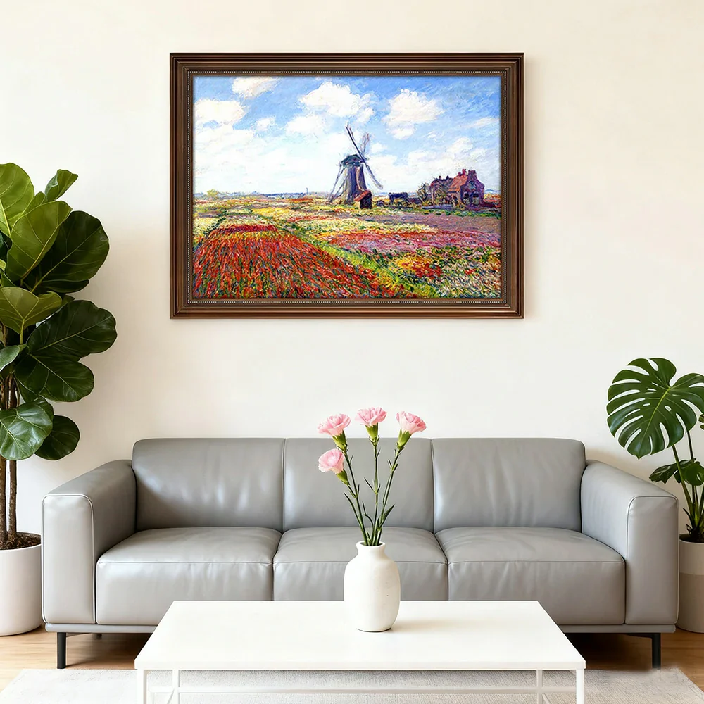 LIVARA Machine-printed Oil Painting 50/80/150cm - Soft-Toned Abstract Wall Art That Blends Comfort and Contemporary Style - Image 4