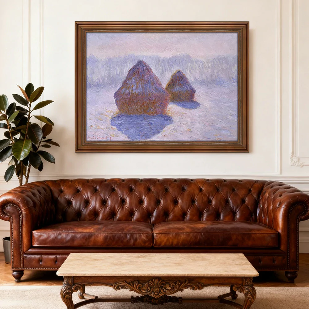 LIVARA Machine-printed Oil Painting 50/80/150cm - Minimalist Abstract Design with Gentle Neutrals for a Relaxed Environment - Image 2
