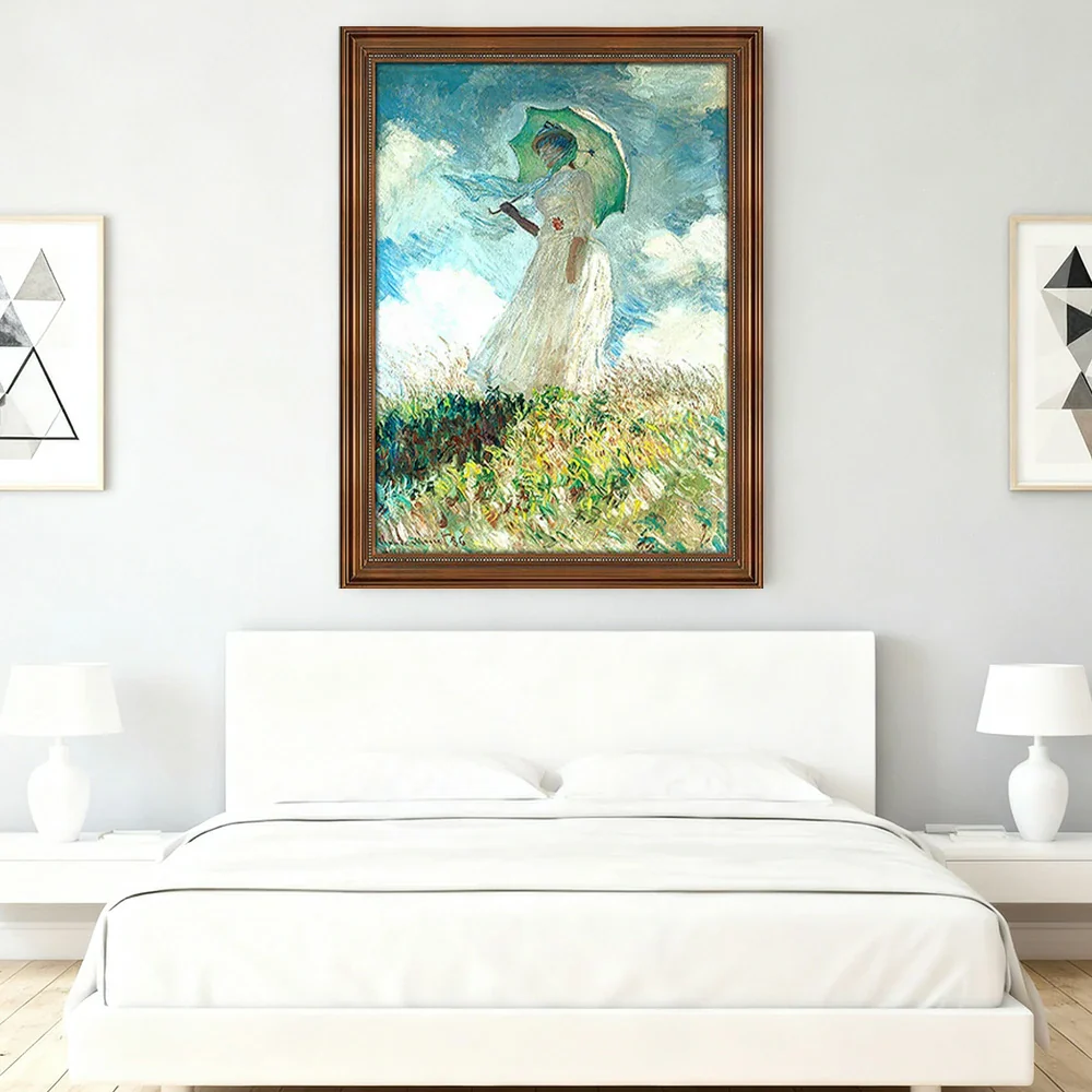 LIVARA Machine-printed Oil Painting 40/60/100cm - Minimalist Art with Gentle Flowing Forms and Soft Natural Colour Scheme - Image 4