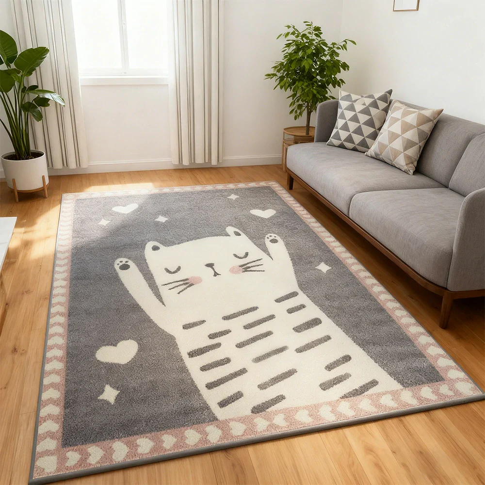 LIVARA Floor Rugs 160/200cm - designed with premium Belgian velvet for a plush feel, short-pile for easy maintenance, and a moisture-resistant anti-slip backing suitable for busy home spaces - Image 4