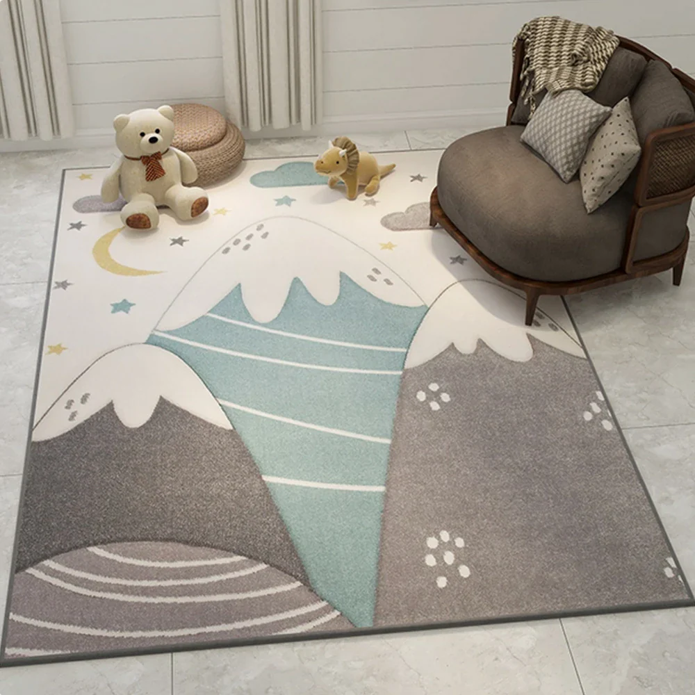 LIVARA Floor Rugs 160/200cm - built with dense Belgian velvet fibres for comfort, easy-clean practical short-pile, and a stable rubber anti-slip bottom ensuring safety around the home - Image 2