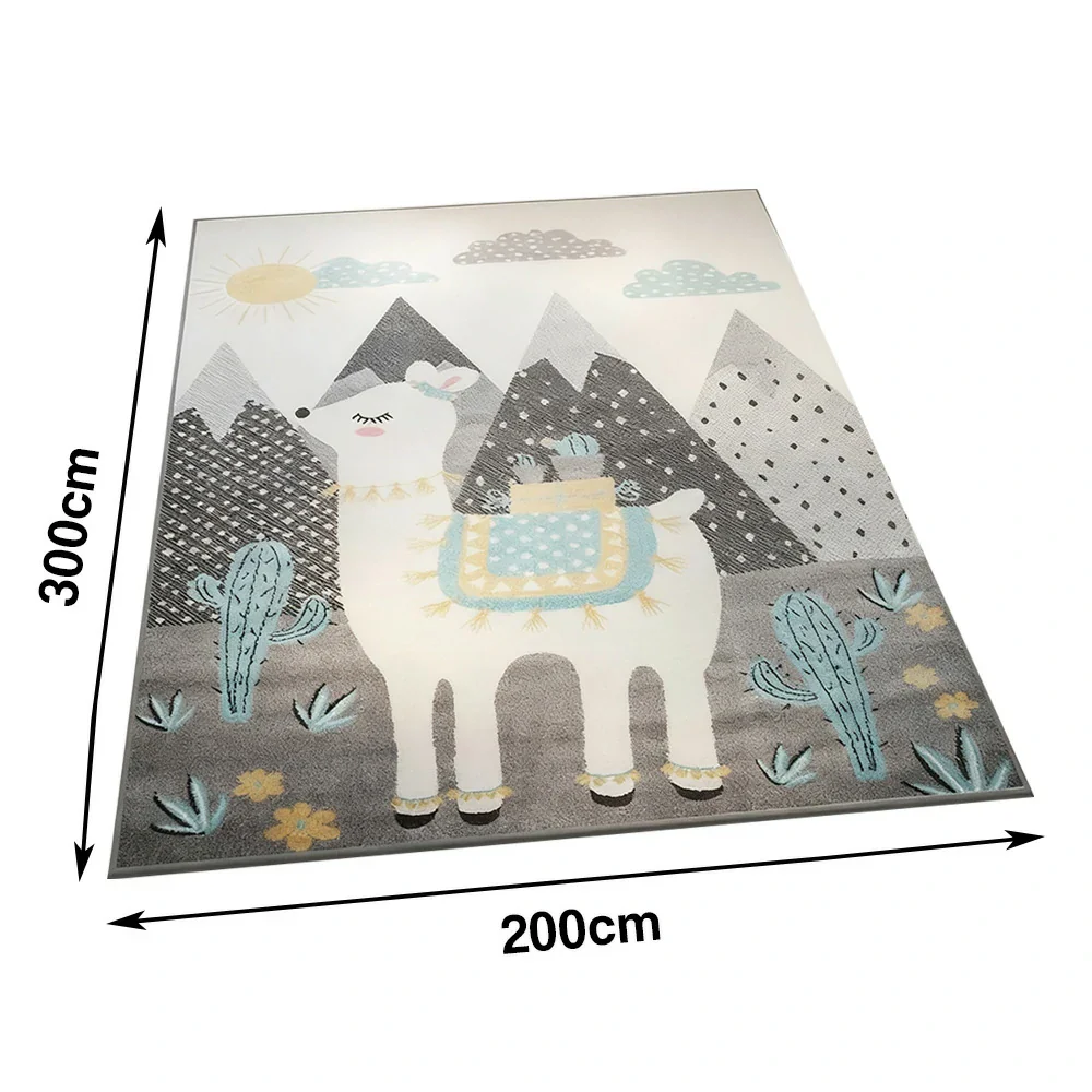 LIVARA Floor Rugs 160/200cm - designed for comfort with soft Belgian velvet, high-density short-pile that hides dust easily, and a non-slip rubber back safe for timber and tile floors - Image 6