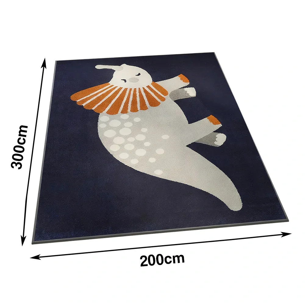 LIVARA Floor Rugs 160/200cm - made from plush Belgian velvet, reinforced edging for durability, and moisture-resistant rubber backing keeping the rug in place on any surface - Image 6