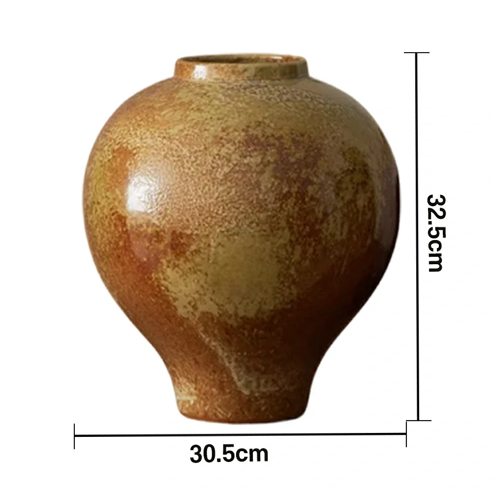LIVARA Ceramic Vase Decor Display Matte Ceramic “Dragon Mountain Glow” Handcrafted Artistic Design - Image 5