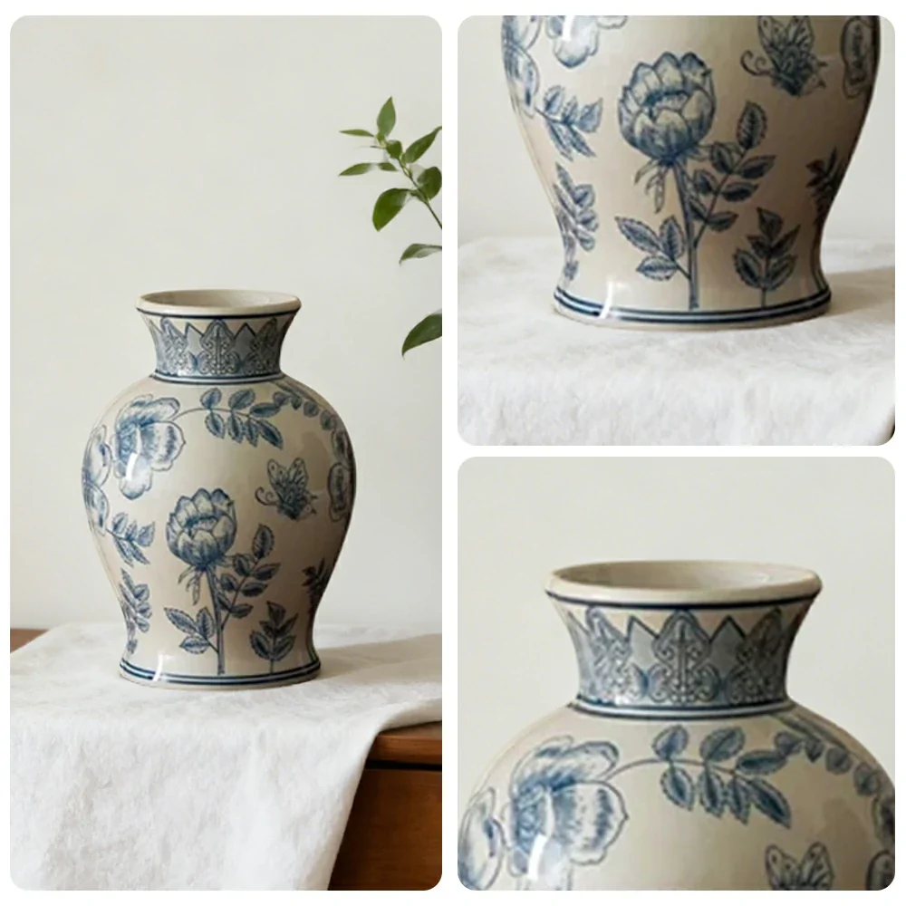 LIVARA Ceramic Vase Decor Display Matte Ceramic “Clear Moon” Handcrafted Artistic Design - Image 3