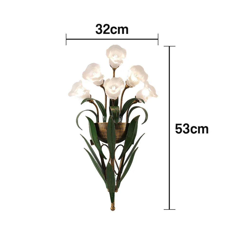 LIVARA Wall Light 32/36cm Electroplated Iron Frame G4 Bulb Elegant Design for Bedrooms, Living Rooms, and Dining Areas - Stylish & Durable - White - Image 5