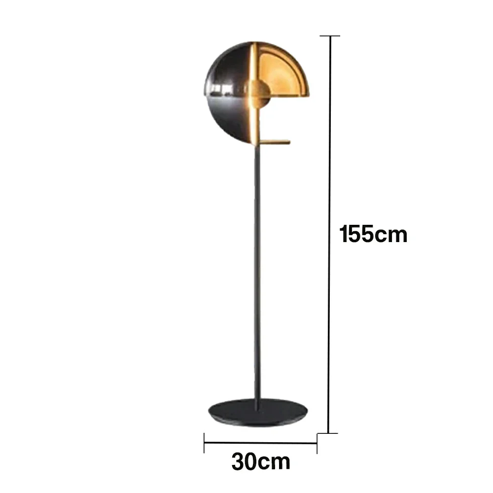 LIVARA XS-1 Floor Lamp with Soft Ambient Lighting Iron Frame and Stable Base for Modern Home Decor - Image 5