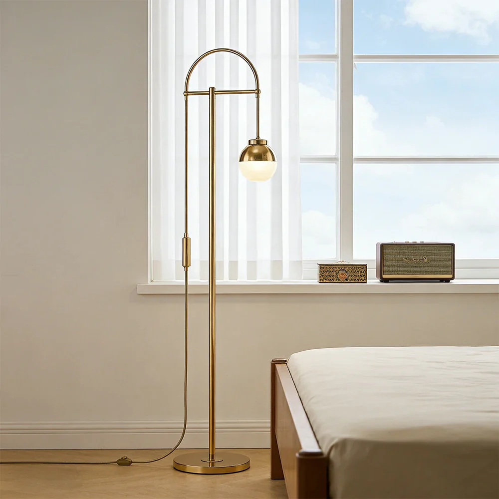LIVARA XS-13 Floor Lamp with Soft Ambient Lighting Iron Frame and Stable Base for Modern Home Decor - Image 2