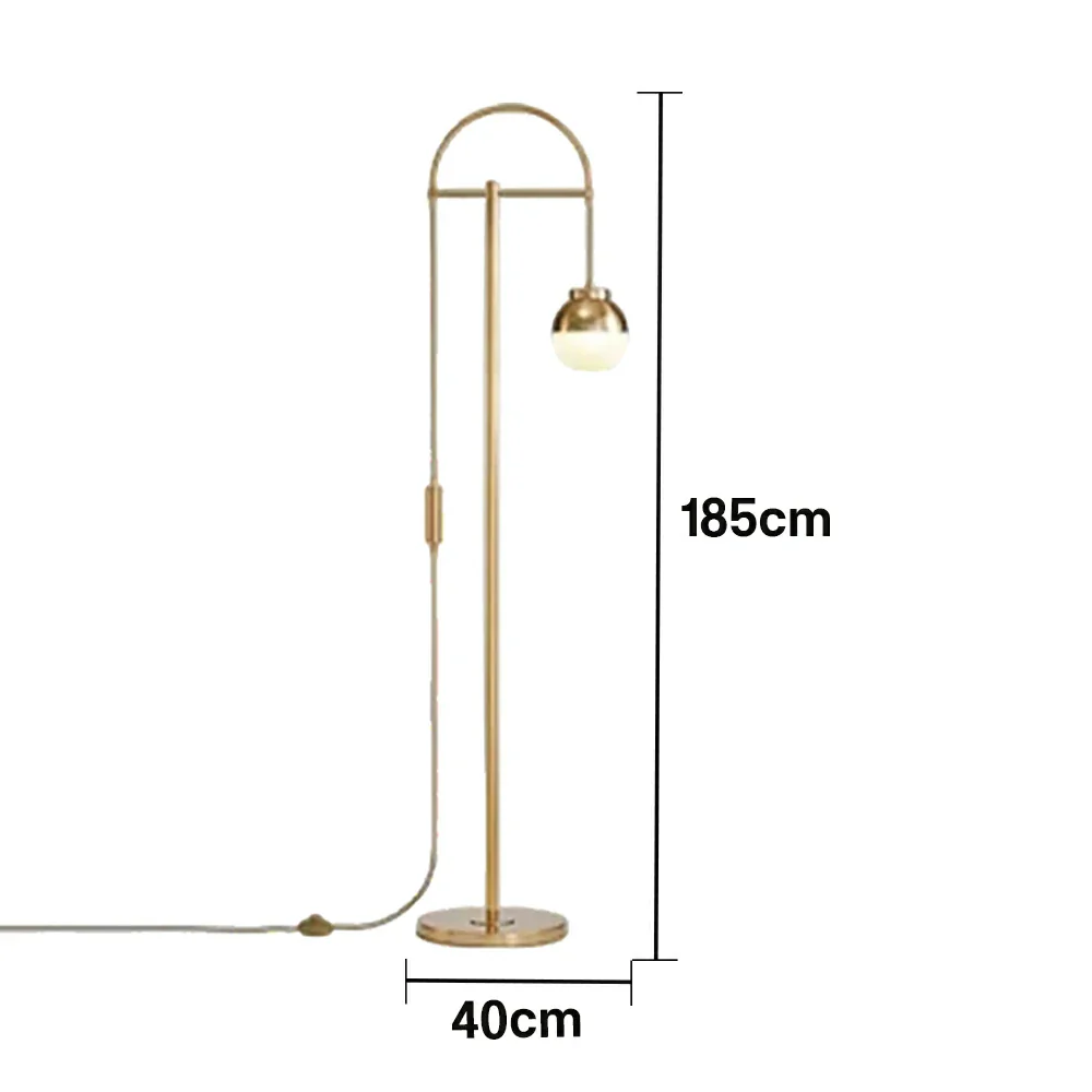 LIVARA XS-13 Floor Lamp with Soft Ambient Lighting Iron Frame and Stable Base for Modern Home Decor - Image 5