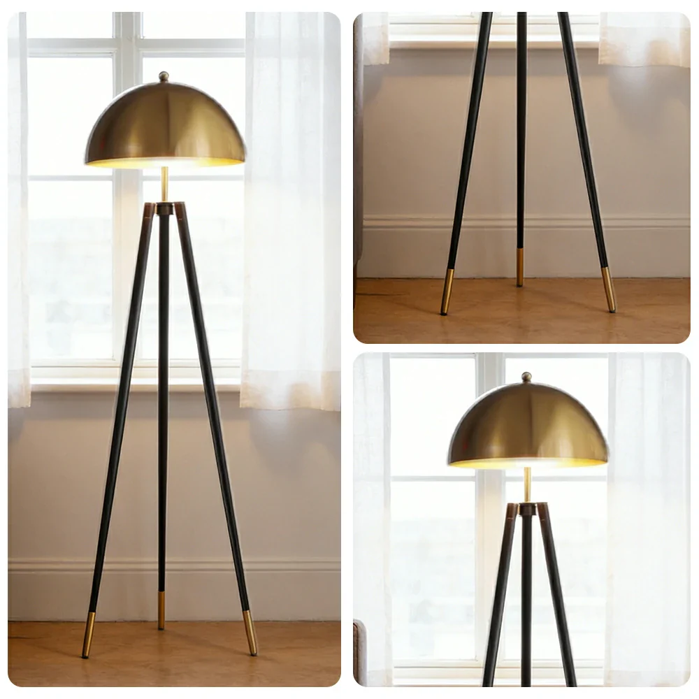 LIVARA XS-14 Floor Lamp with Soft Ambient Lighting Iron Frame and Stable Base for Modern Home Decor - Image 3
