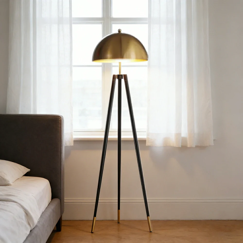 LIVARA XS-14 Floor Lamp with Soft Ambient Lighting Iron Frame and Stable Base for Modern Home Decor - Image 4