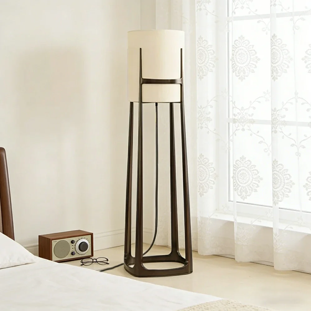 LIVARA XS-19 Floor Lamp with Soft Ambient Lighting Iron Frame and Stable Base for Modern Home Decor - Image 2