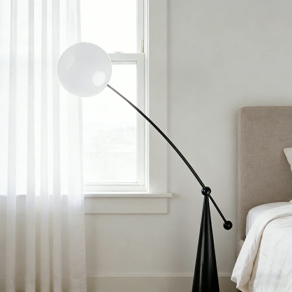 LIVARA XS-20 Floor Lamp with Soft Ambient Lighting Iron Frame and Stable Base for Modern Home Decor - Image 4