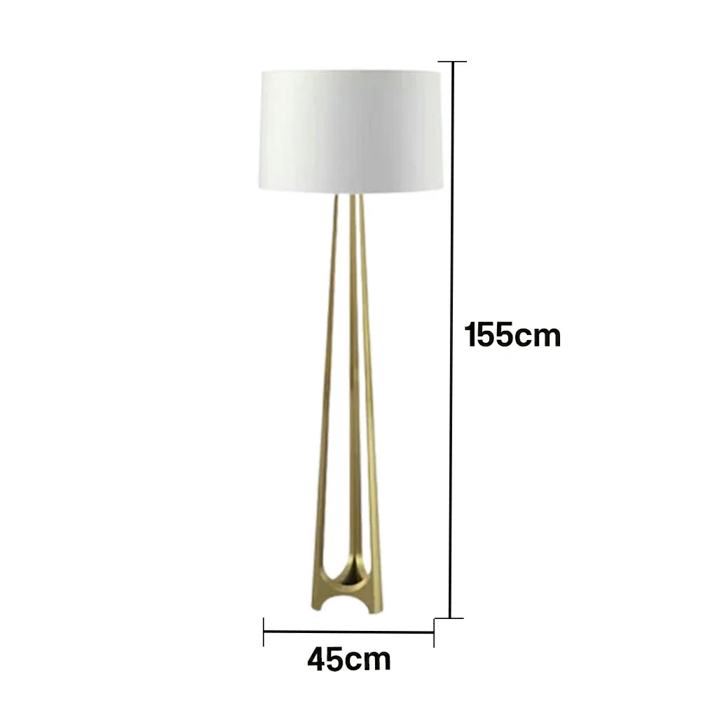 LIVARA XS-21 Floor Lamp with Soft Ambient Lighting Iron Frame and Stable Base for Modern Home Decor - Image 5
