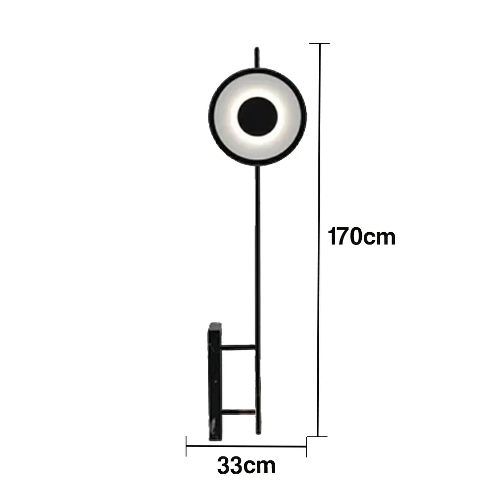 LIVARA XS-23 Floor Lamp with Soft Ambient Lighting Iron Frame and Stable Base for Modern Home Decor - Image 5