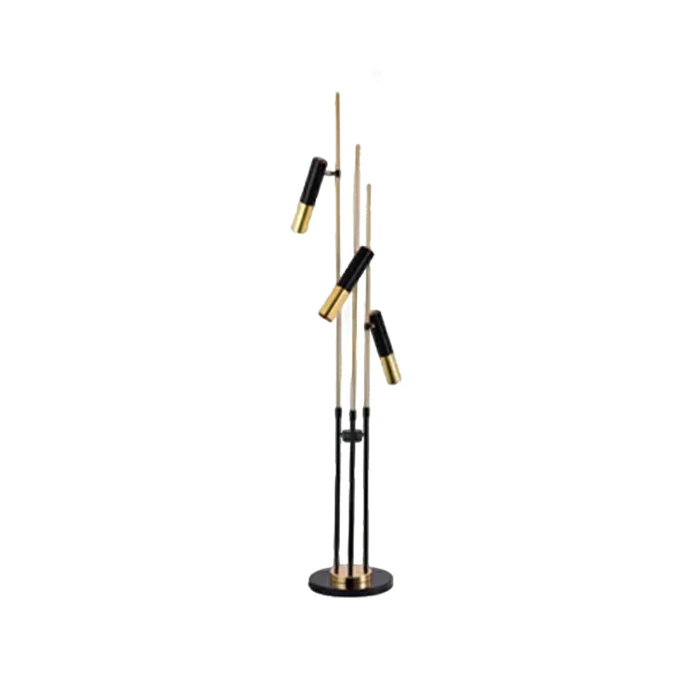 LIVARA XS-24 Floor Lamp with Soft Ambient Lighting Iron Frame and Stable Base for Modern Home Decor