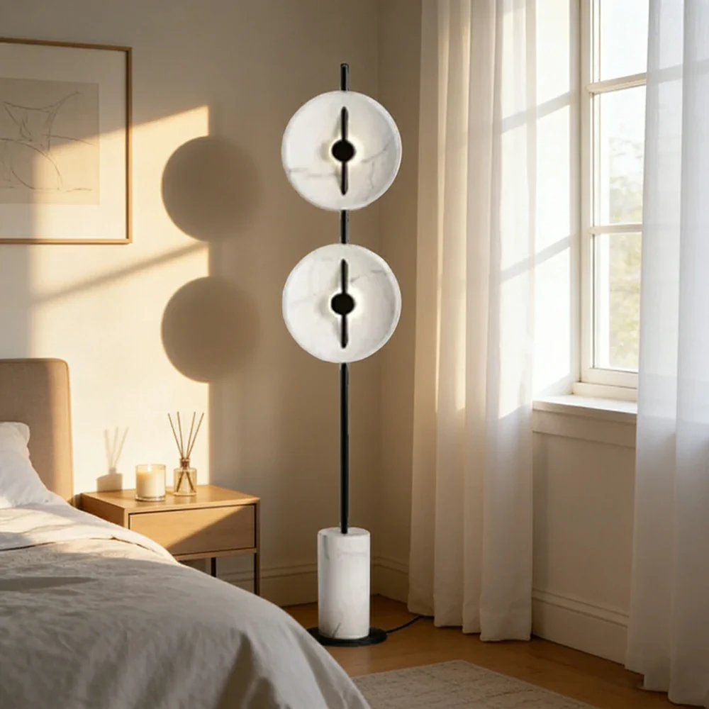 LIVARA XS-28 Floor Lamp with Soft Ambient Lighting Iron Frame and Stable Base for Modern Home Decor - Image 2
