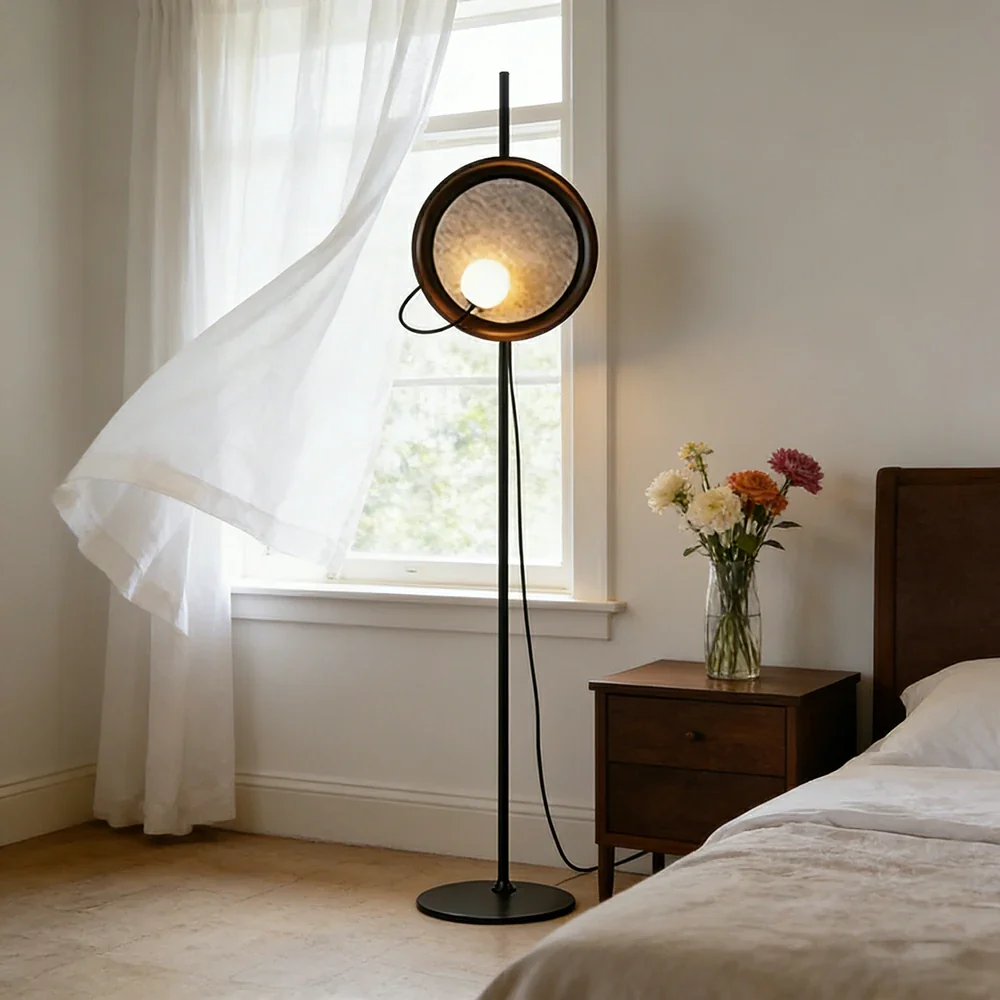 LIVARA XS-29 Floor Lamp with Soft Ambient Lighting Iron Frame and Stable Base for Modern Home Decor - Image 2